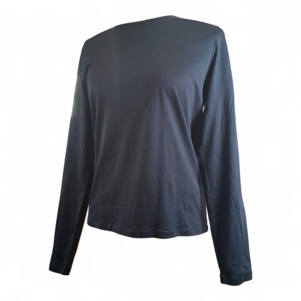 Banana Republic Premium Supima Crew Neck Long Sleeve T-Shirt NWT Small